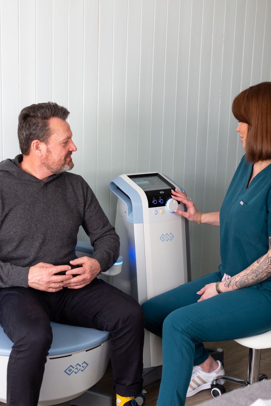 A consultation at Idunn Rejuvenation